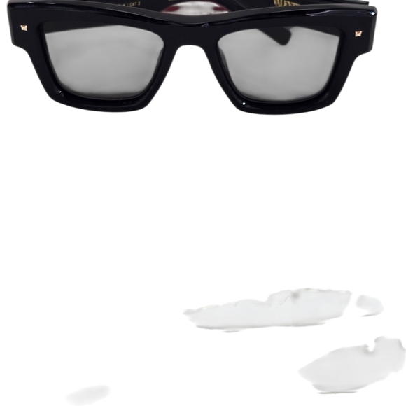 VALENTINO Black Square Sunglasses - Picture 2 of 9